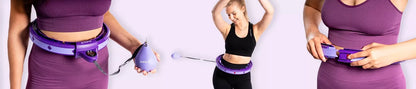 Hula hoop su skaitliuku – fitnesui ir lieknėjimui