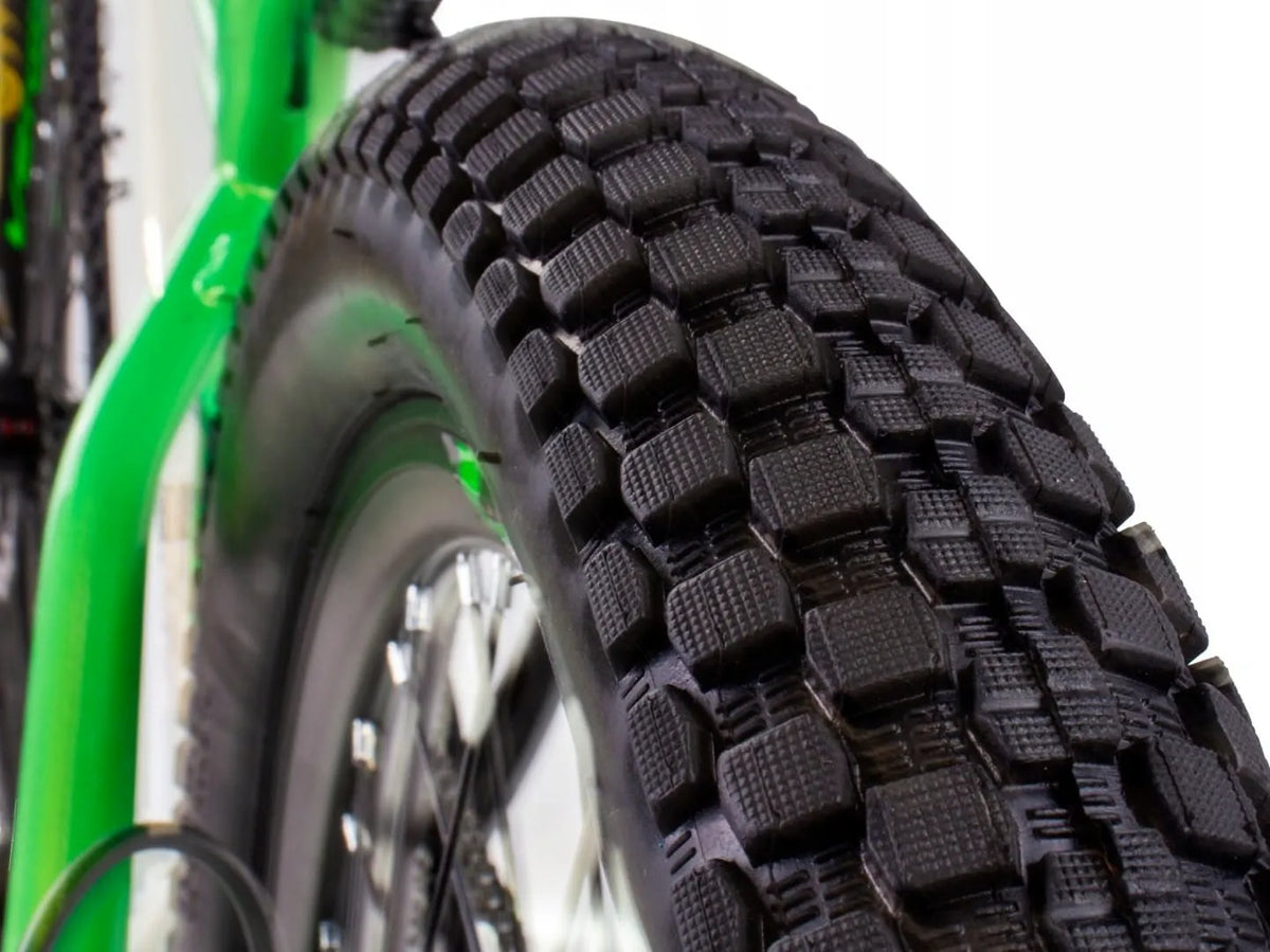 20 colių vaikiškas MTB dviratis, skirtas berniukams ir mergaitėms, Sun Baby Calix, 6 pavaros, baltas