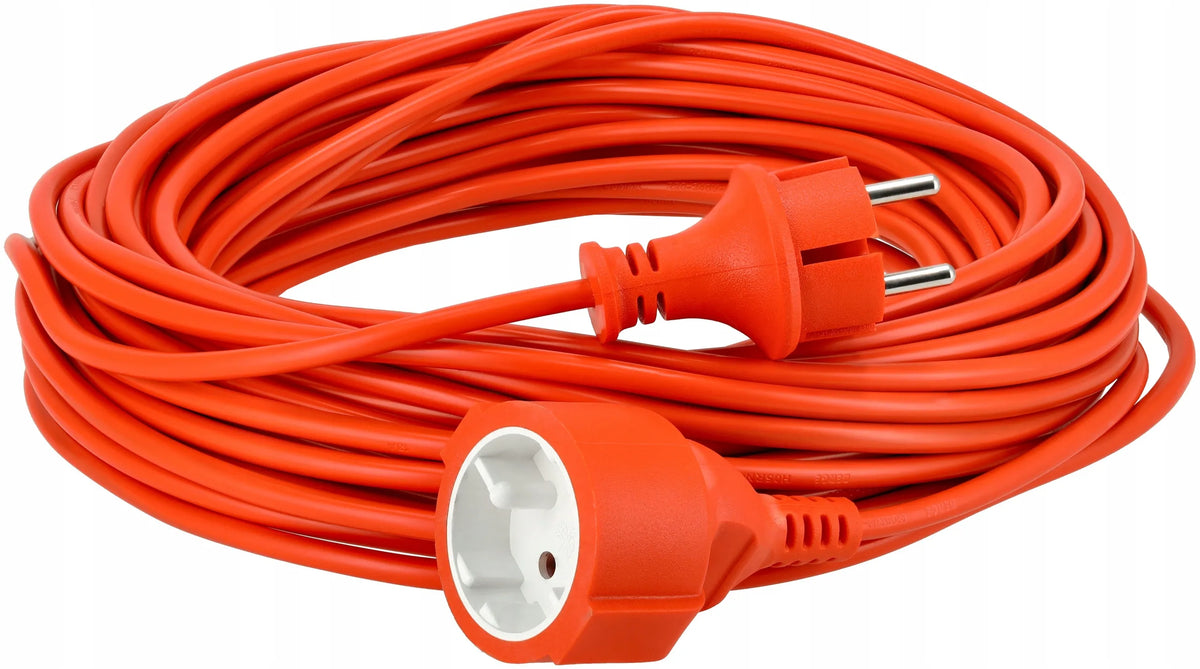 20 m sodo ilgintuvas „Berge“ vejapjovei 230V 2x1mm2 10A 2300W