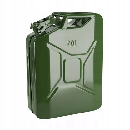 20l metalinis kuro kanistras alyvai, benzinui ir dyzelinui