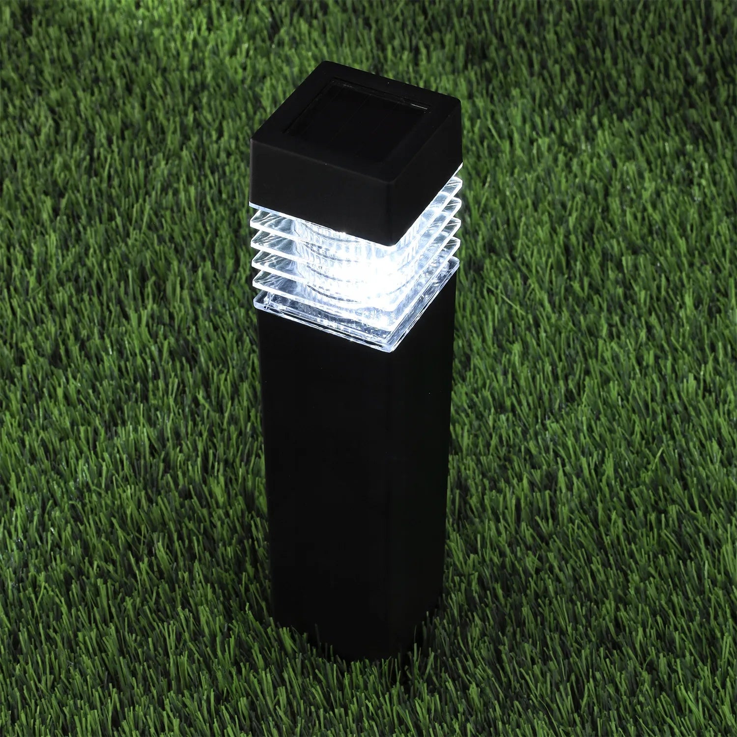 20x LED saulės lempos smaigai, kvadratiniai stulpeliai sodo, terasos ar įėjimo dekoravimui