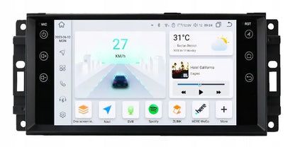 2DIN Android automobilinis grotuvas Dodge Avenger Ram Caliber Charger 3/32GB DSP CarPlay LTE