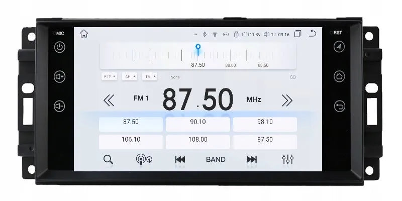 2DIN Android automobilinis grotuvas Dodge Avenger Ram Caliber Charger 3/32GB DSP CarPlay LTE