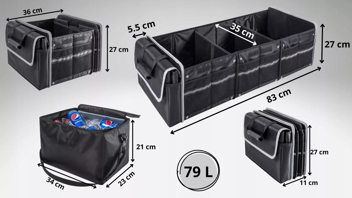 Didelis organizeris automobiliui