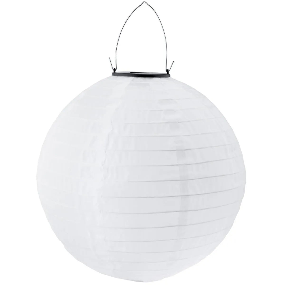 2x pakabinama LED saulės energija veikianti sodo lempa origami žibintas baltas 30 cm