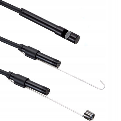 3 viename HD endoskopinė inspekcinė kamera „Android“ telefonui, USB-C, IP67, 1 m, LED