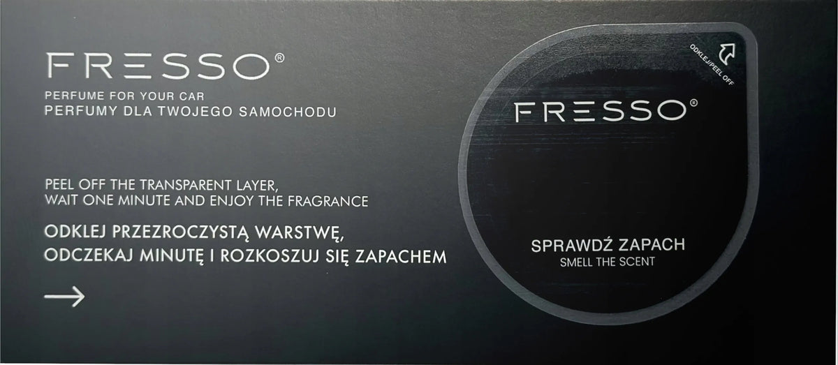 3 vnt. „Fresso Gentleman“ mediniai automobilio kvapų pakabukai