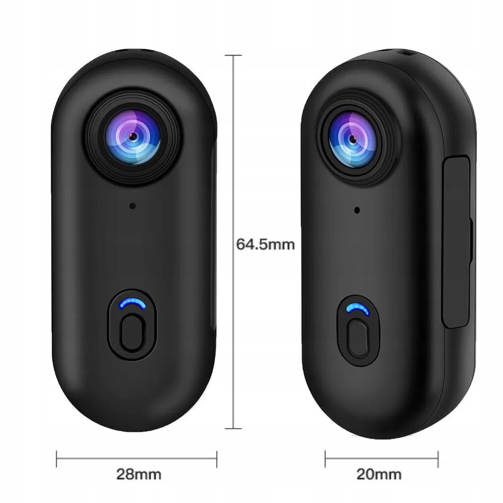 360° sportinė kamera povandeninė 1080P veiksmo kamera plataus kampo 120°