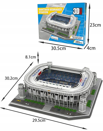 3D dėlionė „Santiago Bernabéu“ – „Real Madrid“ futbolo stadionas, 101 detalė