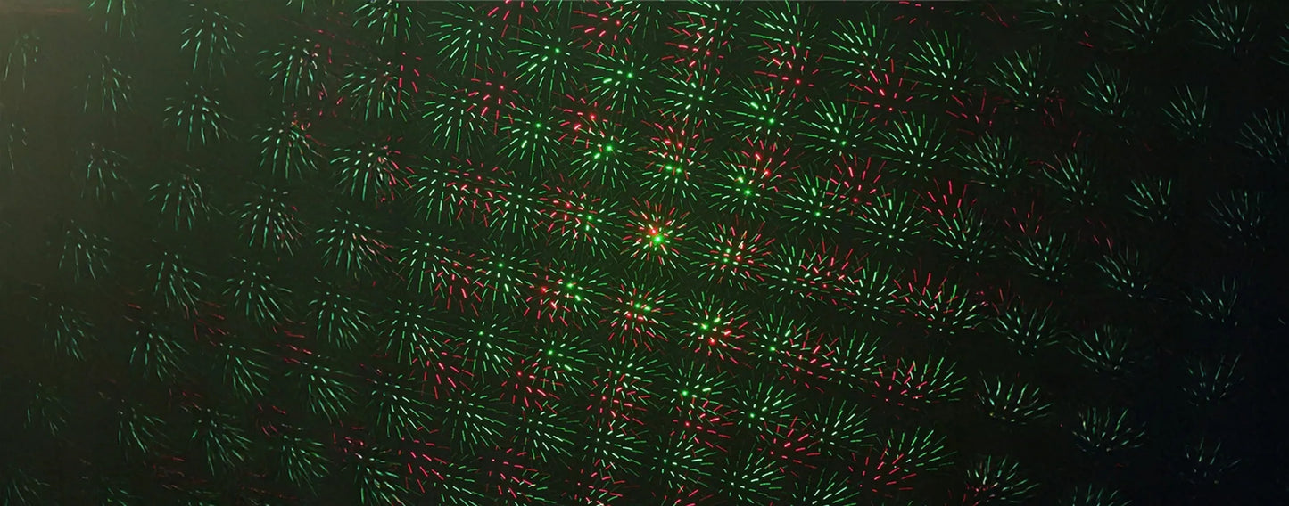 3D lazerinis projektorius MEGA DISCO lazeris diskotekai su garso jutikliu ir stroboskopu