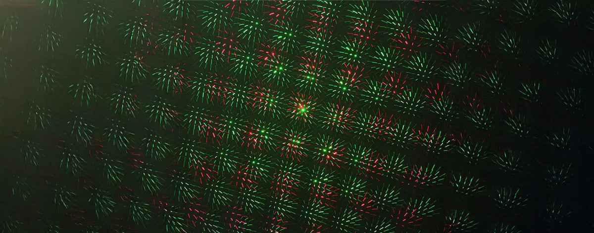 3D lazerinis projektorius MEGA DISCO lazeris diskotekai su garso jutikliu ir stroboskopu