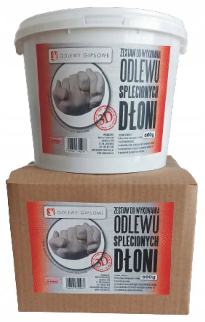3D Rankų liejimo rinkinys porai