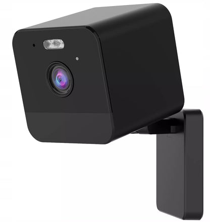 Juoda mini WiFi IP kamera 3 MPx Full HD, šnipinė