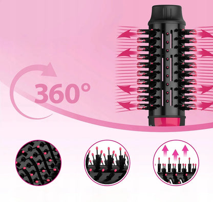 4 viename plaukų formavimo šepetys su džiovinimo ir tiesinimo funkcija, 1000 W