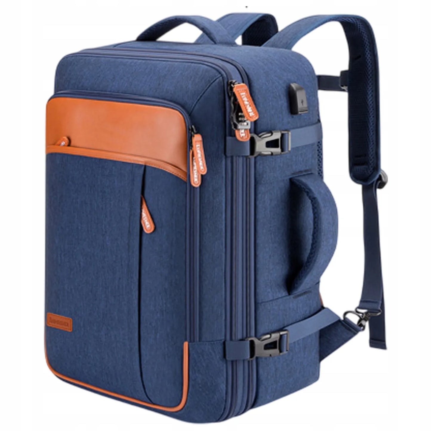 40L kelioninė kuprinė su 17" laptopo skyriumi (mėlyna)