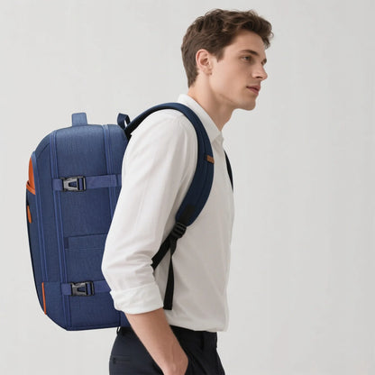 40L kelioninė kuprinė su 17" laptopo skyriumi (mėlyna)