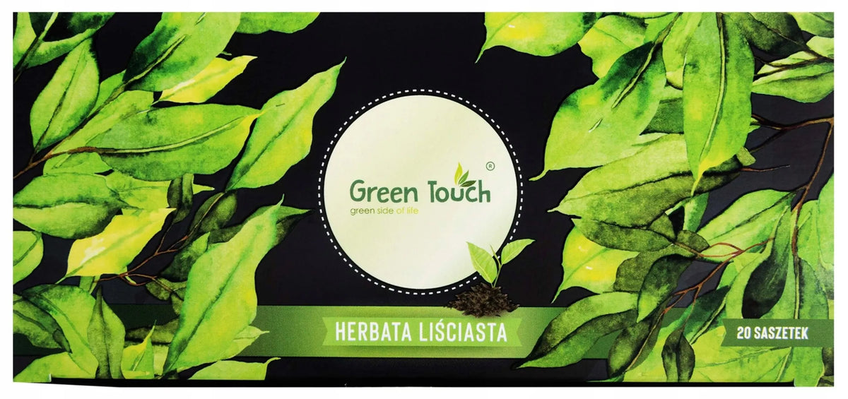 Arbatų rinkinys 20 pakelių Green Touch lapinės