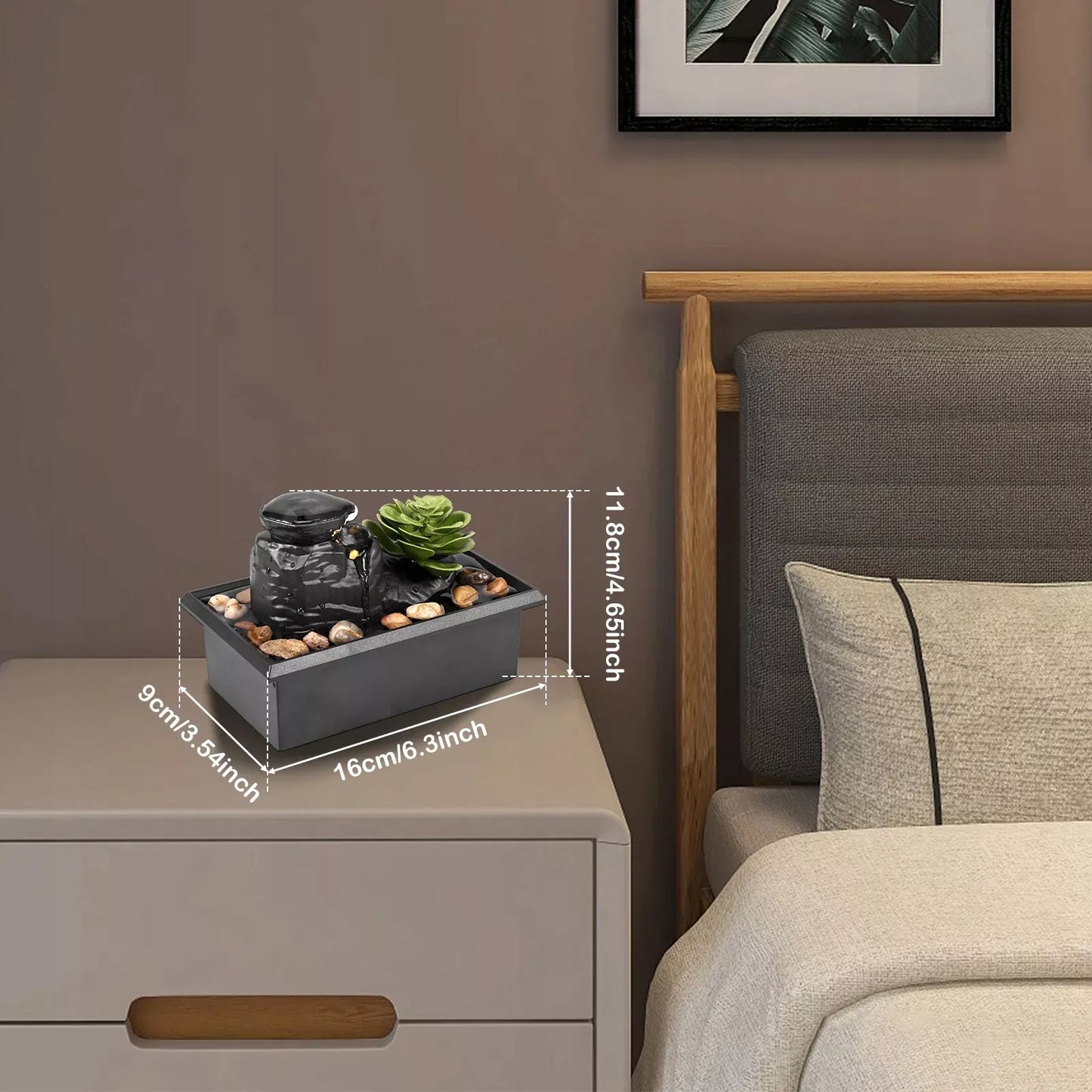 Vandeninis dekoratyvinis fontanas ZEN USB