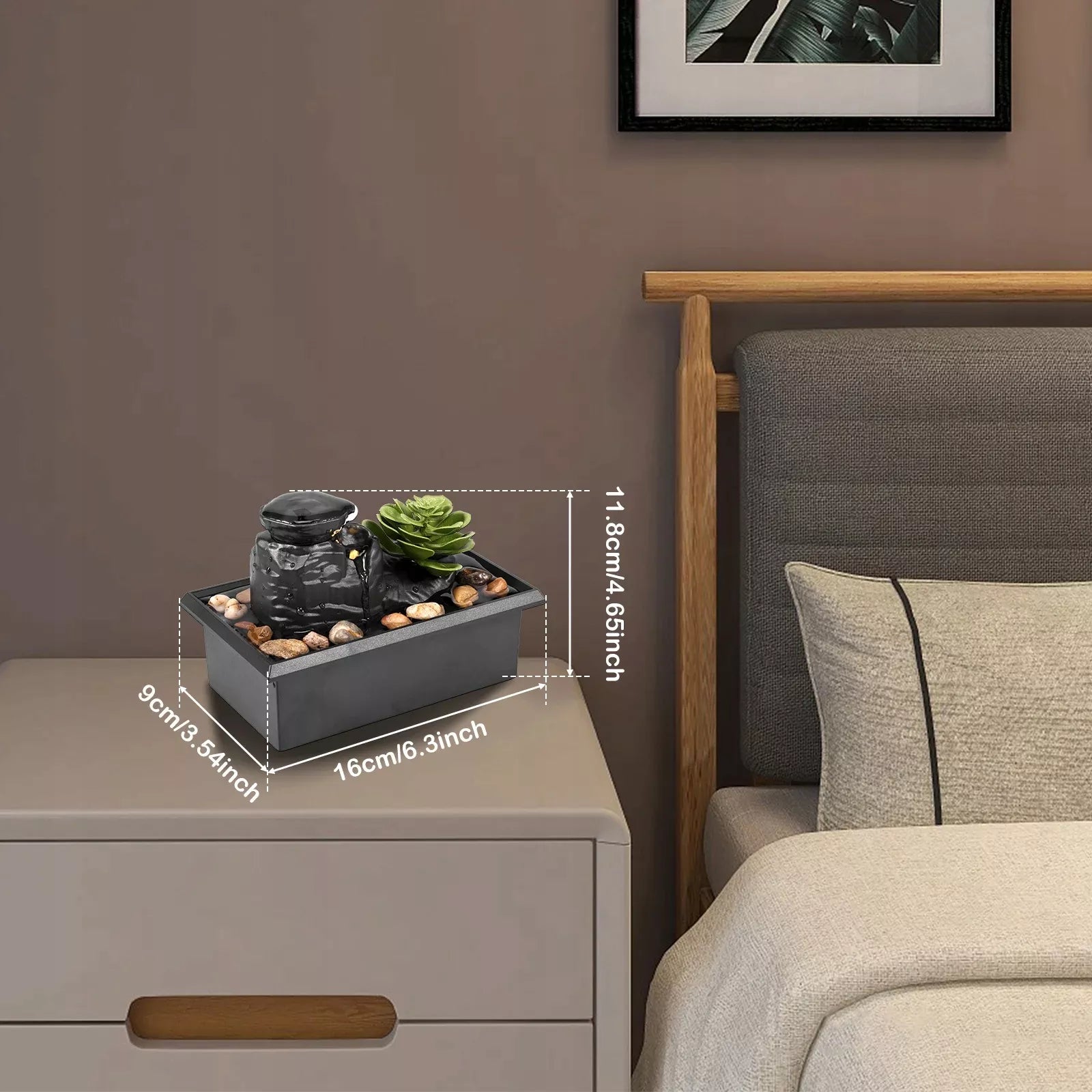 Vandeninis dekoratyvinis fontanas ZEN USB