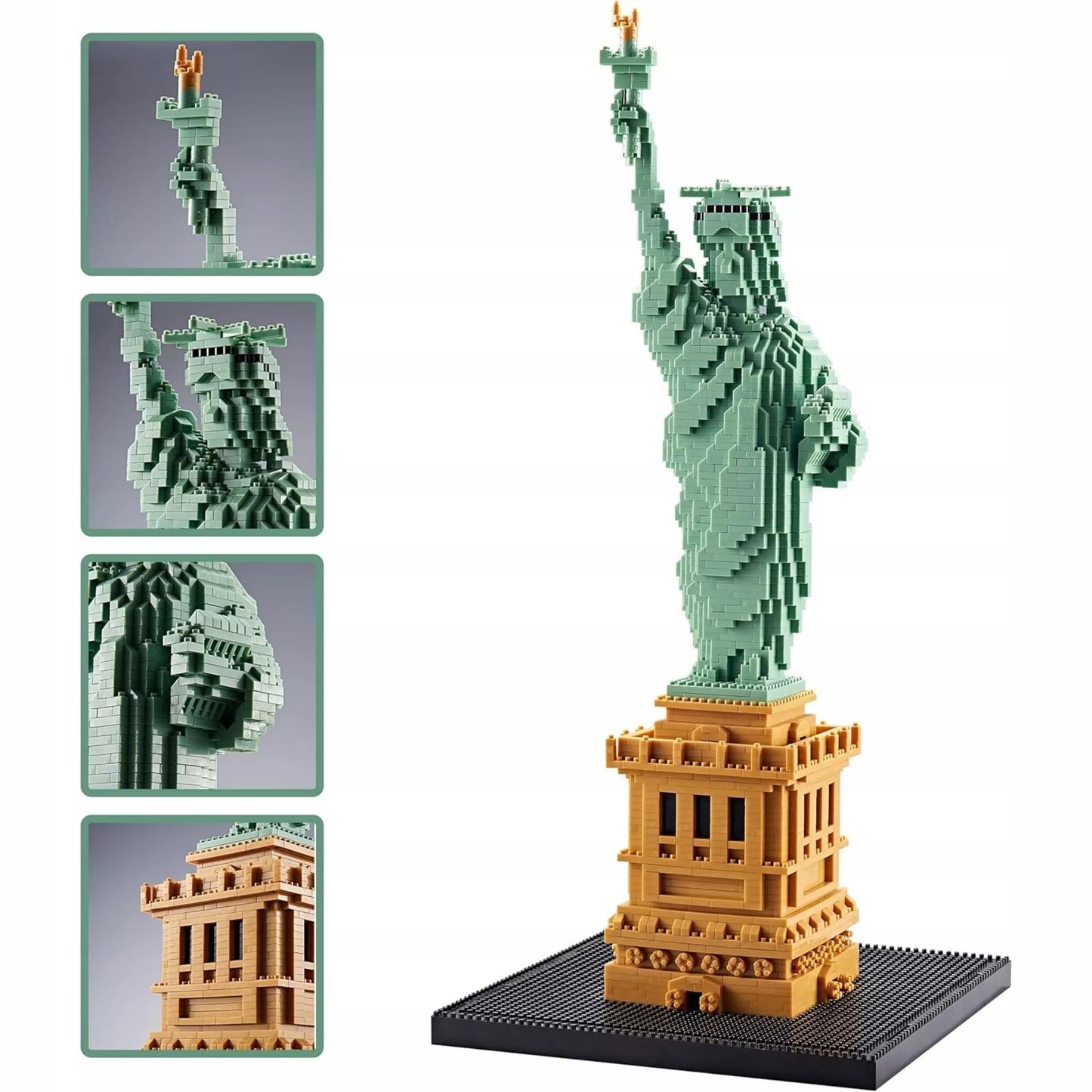 Statulos „Laisvė“ konstruktorius, architektūros modelis, JAV Niujorkas, 45 cm