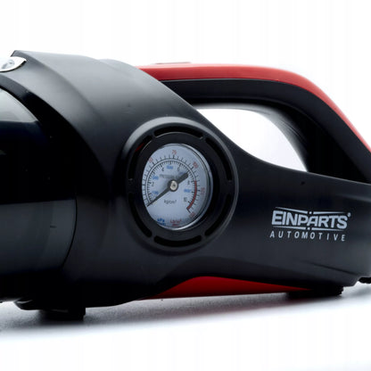 Galingas automobilinis dulkių siurblys su kompresoriumi 120W 12V