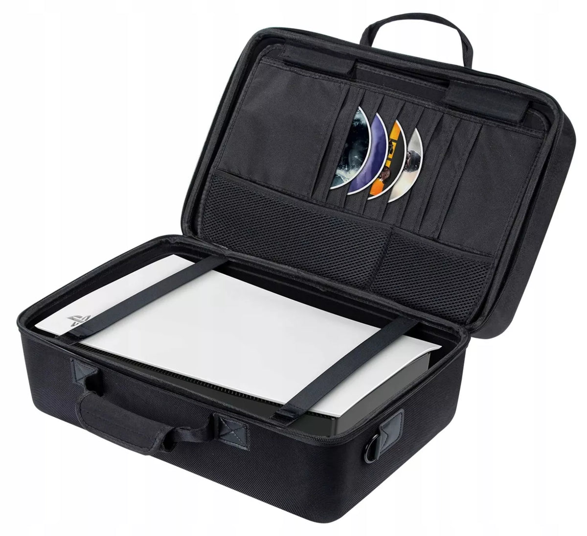 Kelioninis dėklas, sustiprintas lagaminas PS5 Slim / PS5 D ChassiC ir pultams