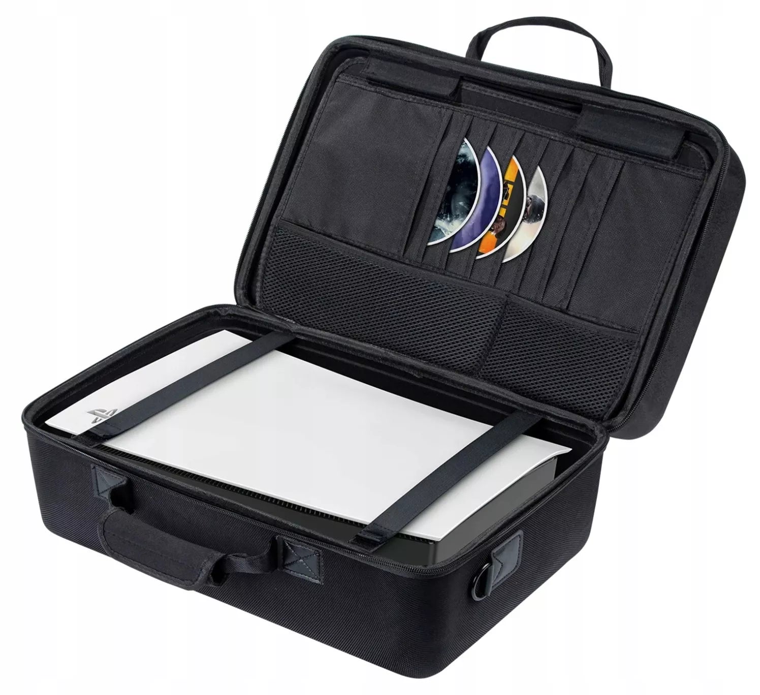 Kelioninis dėklas, sustiprintas lagaminas PS5 Slim / PS5 D ChassiC ir pultams