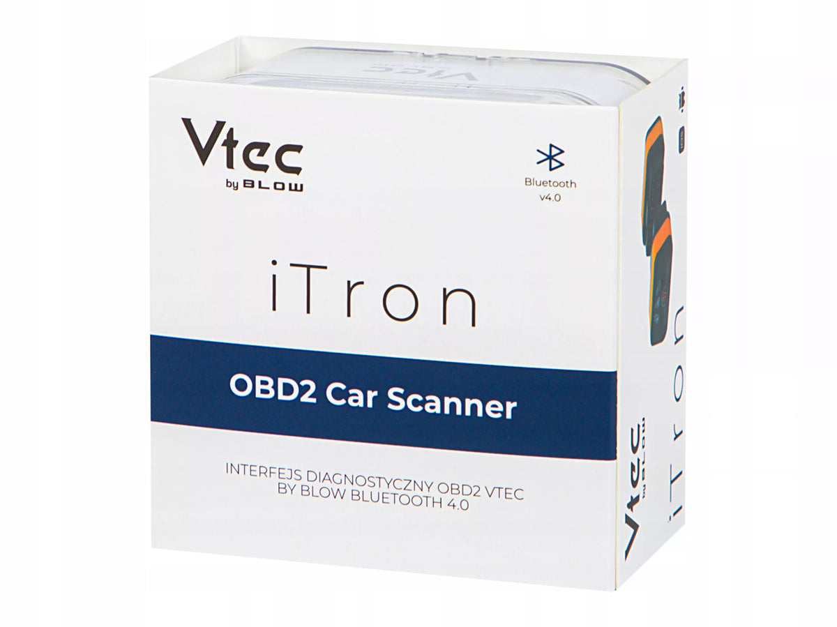 Diagnostikos sąsaja OBD2 Bluetooth Android iOS Windows lenkiškas testeris
