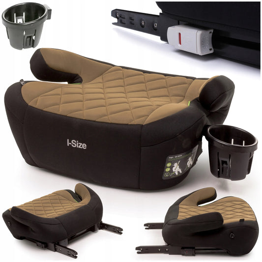 4BABY Hi-Fix CUP automobilinė kėdutė-paaukštinimas 22-36 kg, i-SIZE