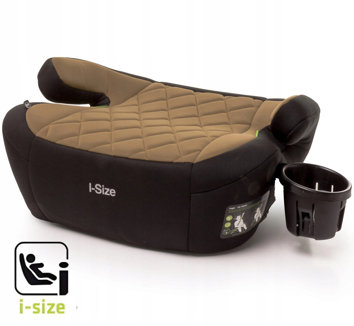 4BABY Hi-Fix CUP automobilinė kėdutė-paaukštinimas 22-36 kg, i-SIZE