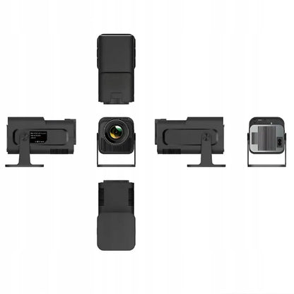 4K LED projektorius su „Android“, „Game Stick Pro“ ir 2 pulteliais