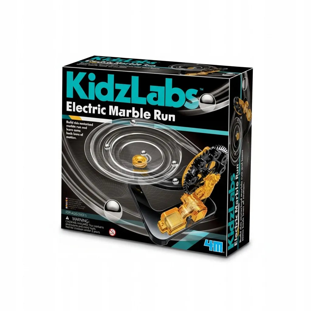 4M KidzLabs mokslinis elektrinis rutuliukų takelis „Marble Run“, nuo 8 metų