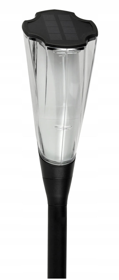 4x Berge saulės energija maitinami LED žibintai – sodo fakelas su ugnies efektu, 65 cm, PREMIUM