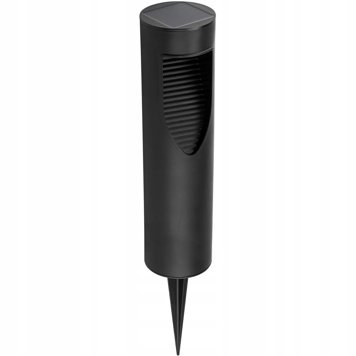 4x saulės energija maitinami LED sodo šviestuvai, įsmeigiami į žemę su prieblandos jutikliu