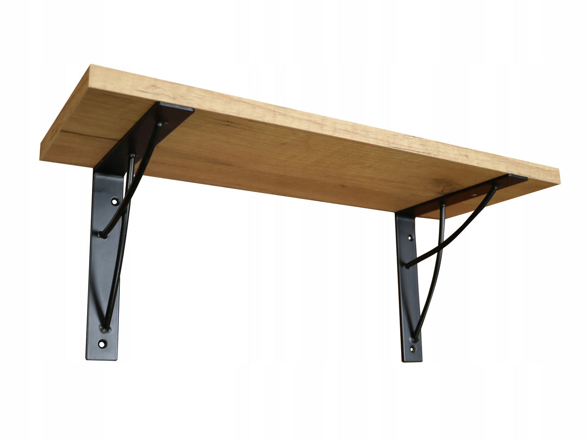 50 cm sieninė kabanti lentyna loft stiliaus