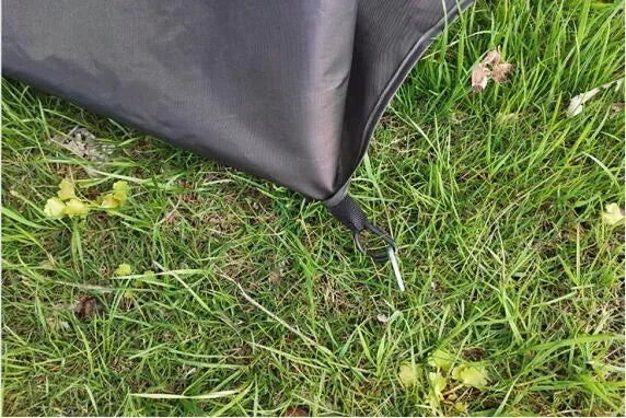 Vandeniui atsparus pilnas žvejybinis skėtis-palapinė su šoninėmis užuolaidomis, 240 cm