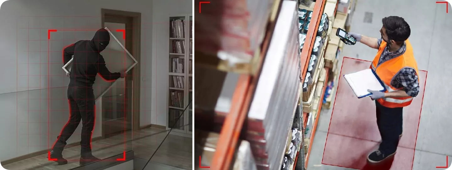 WiFi lauko PTZ kamera 5 MPx, metalinė, juoda, su garsu ir judesio aptikimu