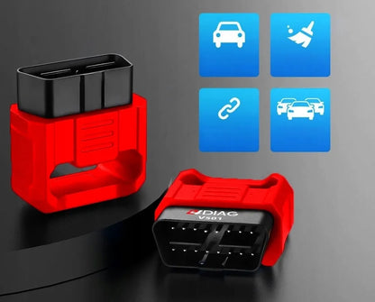 24DIAG V501 ELM327 BLUETOOTH 5.0 OBD2 DIAGNOSTIKOS SĄSAJA iOS ANDROID