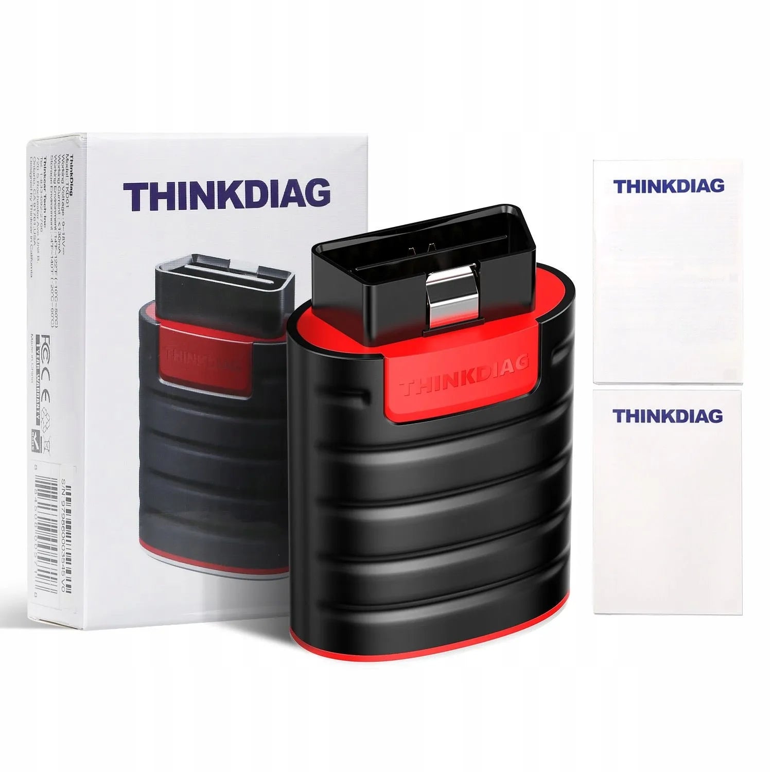 Diagnostinis skeneris OBD THINKDIAG 2025 su visa programine įranga, lenkų kalba