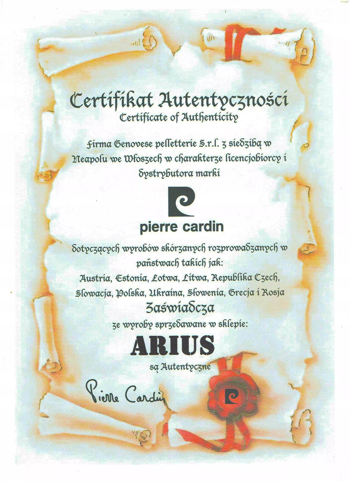 Vyriškas odinis rinkinys Pierre Cardin – odinis diržas ir piniginė