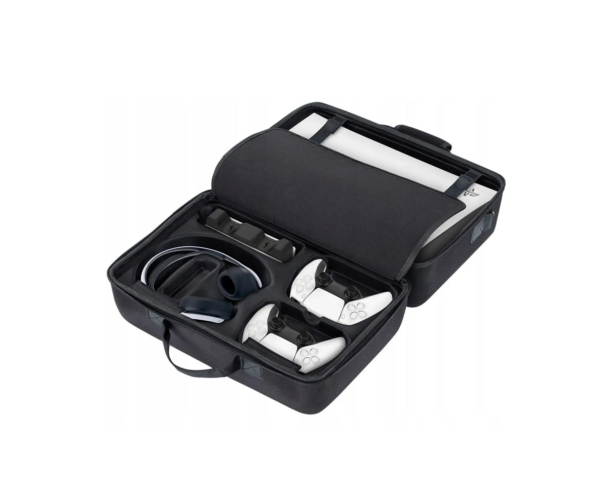 Kelioninis dėklas, sustiprintas lagaminas PS5 Slim / PS5 D ChassiC ir pultams