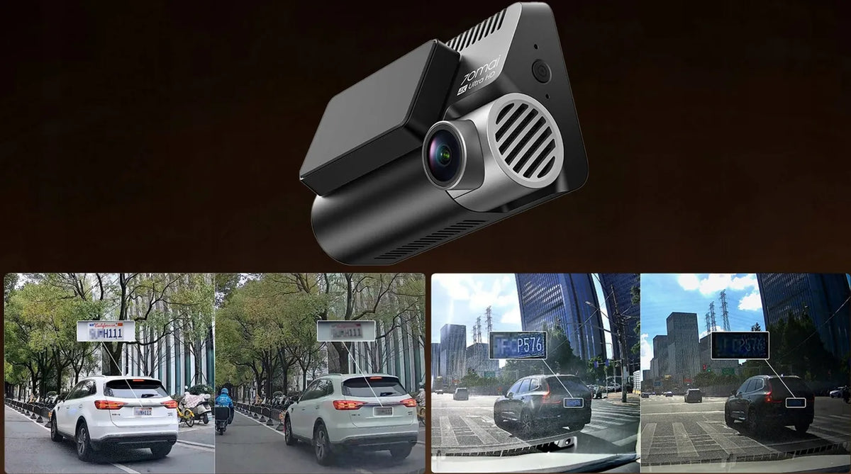 70mai Dash Cam A810S + RC24 4K HDR automobilio vaizdo registratorius su galine kamera