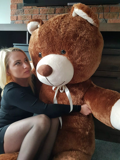 Didelis pliušinis meškinas – didelis pliušinis milžinas, 205 cm