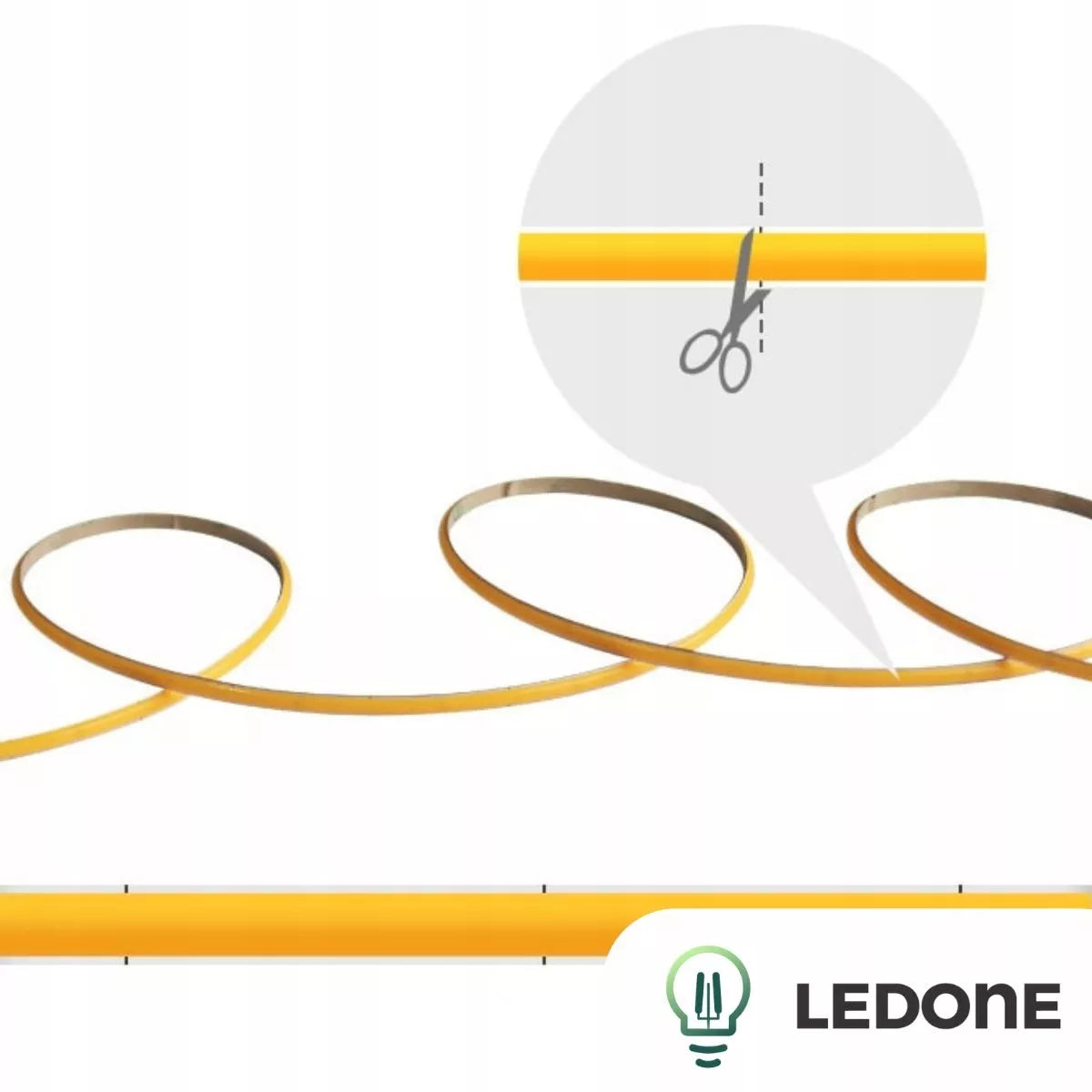 LED juostos rinkinys RGBW – 5 m, šiltai / šaltai balta, su pulteliu ir 12 V maitinimu