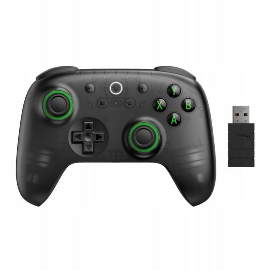 8BitDo Ultimate 2C belaidis žaidimų valdiklis, skirtas „Windows“ kompiuteriams ir „Android“, juodas