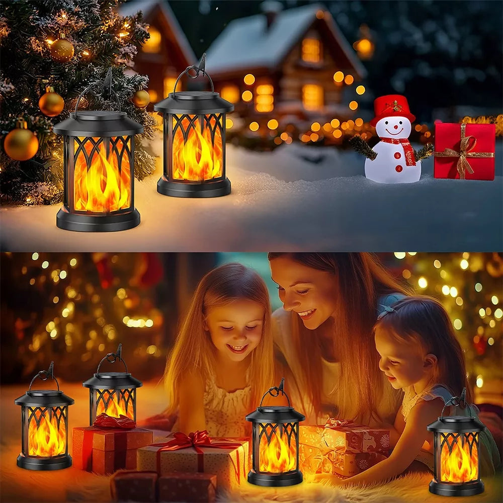 LED saulės šviesos, pakabinamos lauke, saulės šviestuvai, dekoratyviniai