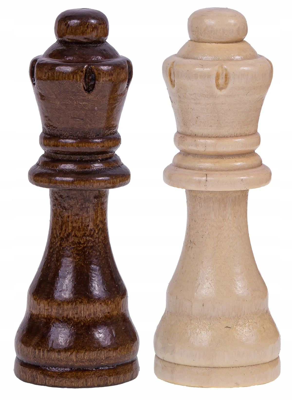 SQUARE – Dideli mediniai magnetiniai šachmatai 380 – Mahonis + 2 x papildomos valdovės