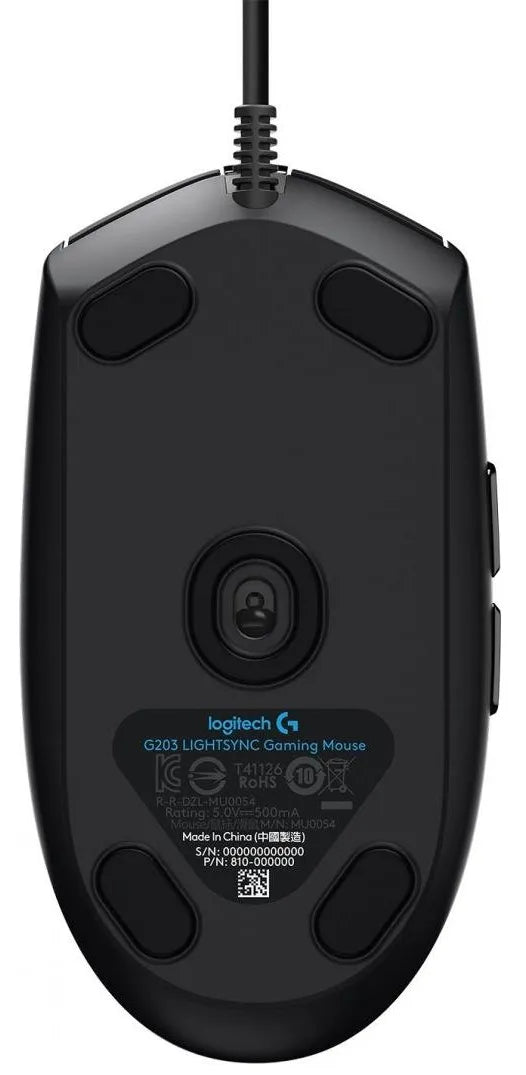 910-005823 „Logitech G102 LIGHTSYNC“ – juoda – EER