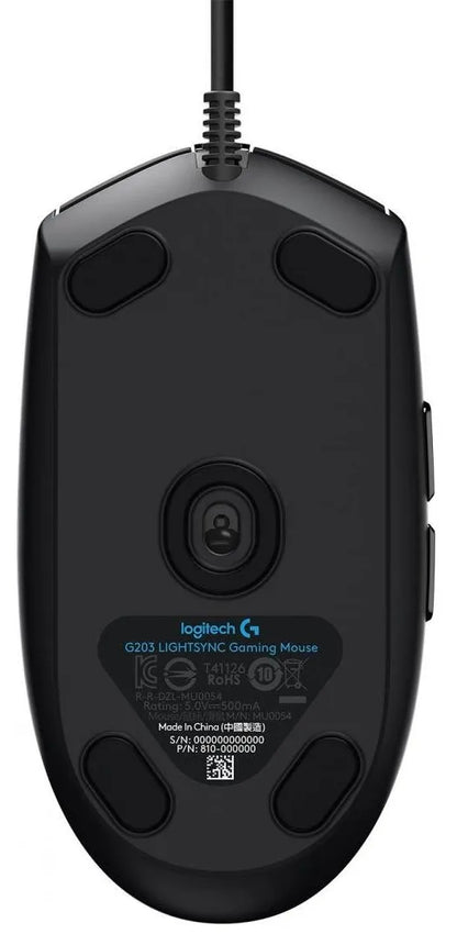 910-005823 „Logitech G102 LIGHTSYNC“ – juoda – EER
