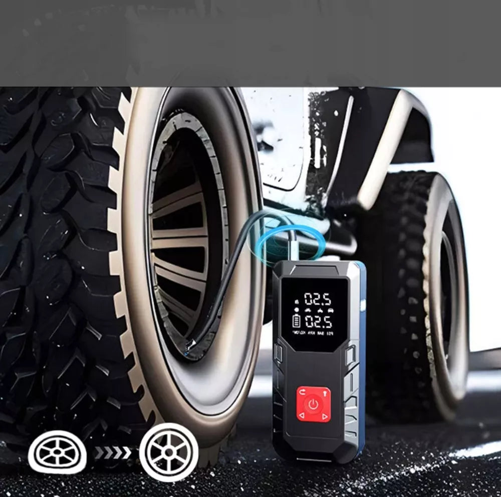 Užkurimo įrenginys "Jump Starter Booster" pakrovėjas starteris "Powerbank"